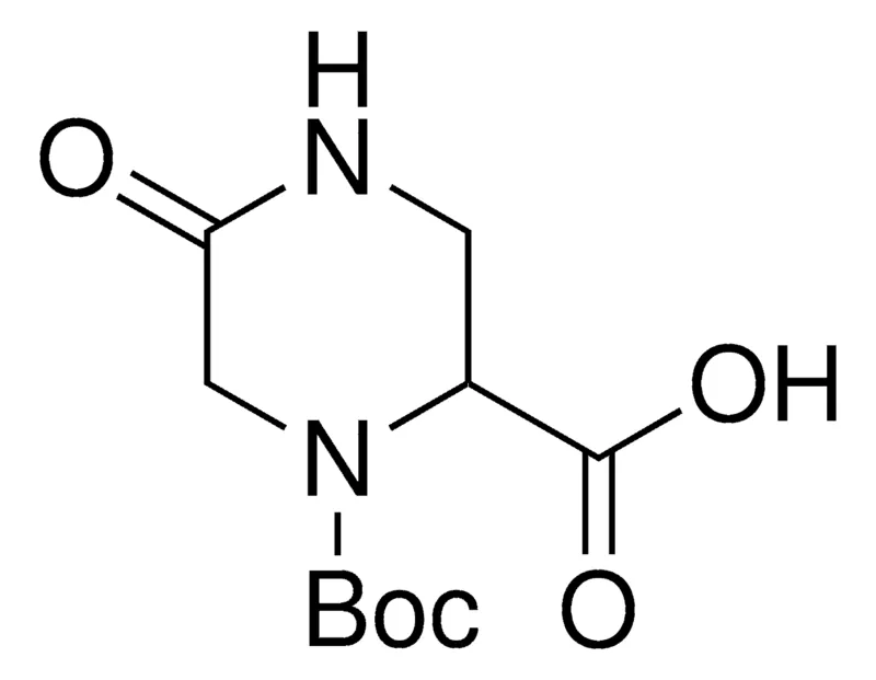 Sigma-Aldrich 1-Boc-5-oxo-piperazine-2-carboxylic acid，百分之九十七