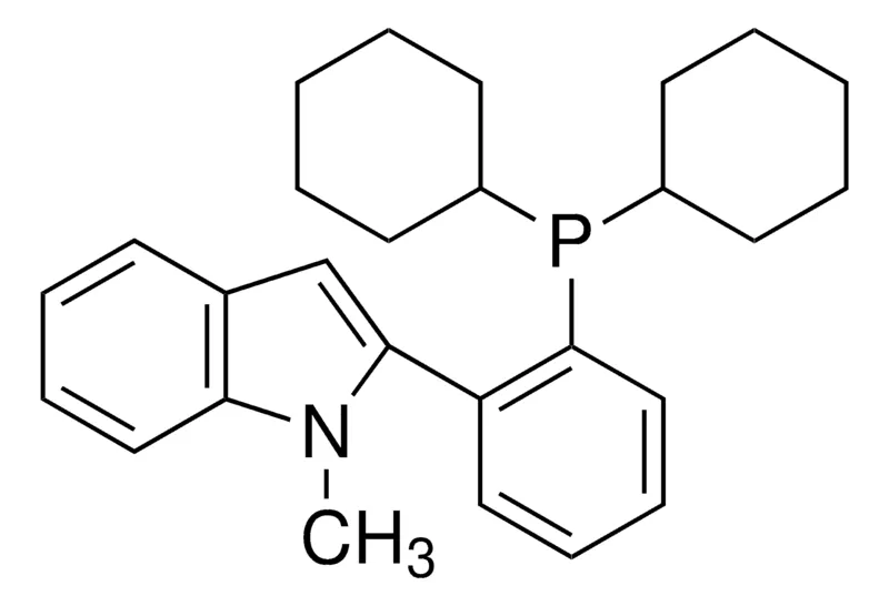 Sigma-Aldrich 2-[2-(Dicyclohexylphosphino)phenyl]-N-methylindole，97%，固体