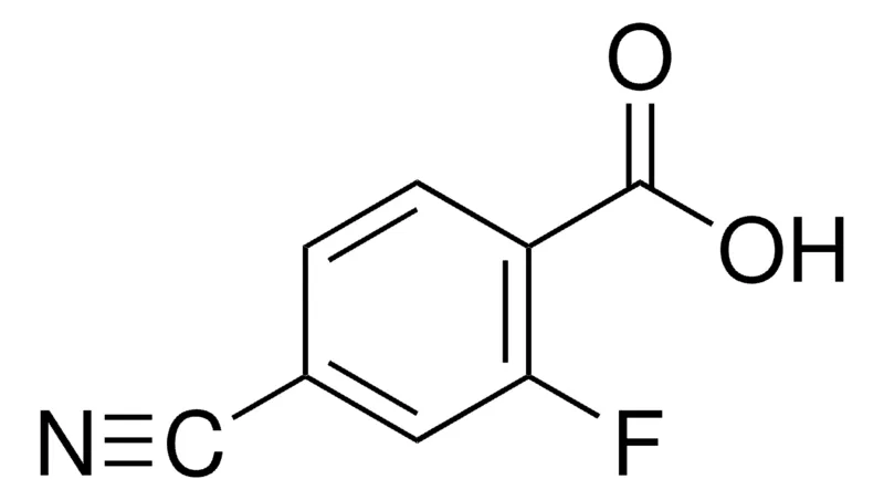 Sigma-Aldrich 4-氰基-2-氟苯甲酸，百分之九十七