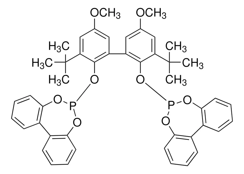 Sigma-Aldrich 6,6′-[(3,3′-二叔丁基-5,5′-二甲氧基-1,1′-二苯基-2,2′-二基)双(氧)]双(二苯并[d,f][1,3,2]二噁磷杂庚英)，97%，粉末