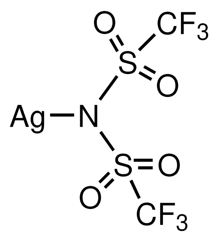 Sigma-Aldrich 双(三氟甲烷磺酰基)酰亚胺银,97%,固体