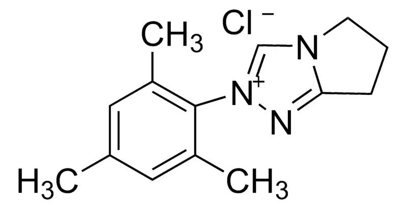 Sigma-Aldrich 2-均三甲苯基-2,5,6,7-四氢吡咯并[2,1-c][1,2,4]三唑-4-鎓氯化物，97%，固体