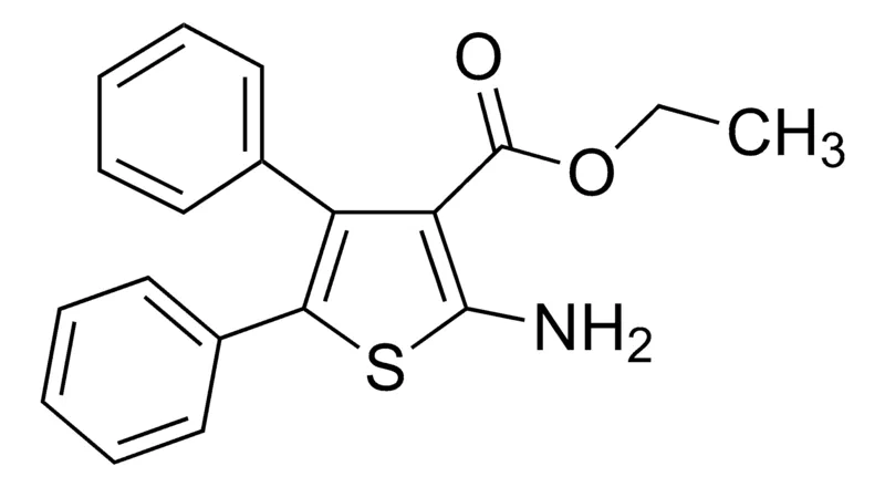Sigma-Aldrich Ethyl 2-Amino-4,5-diphenylthiophene-3-carboxylate,97%,AldrichCPR