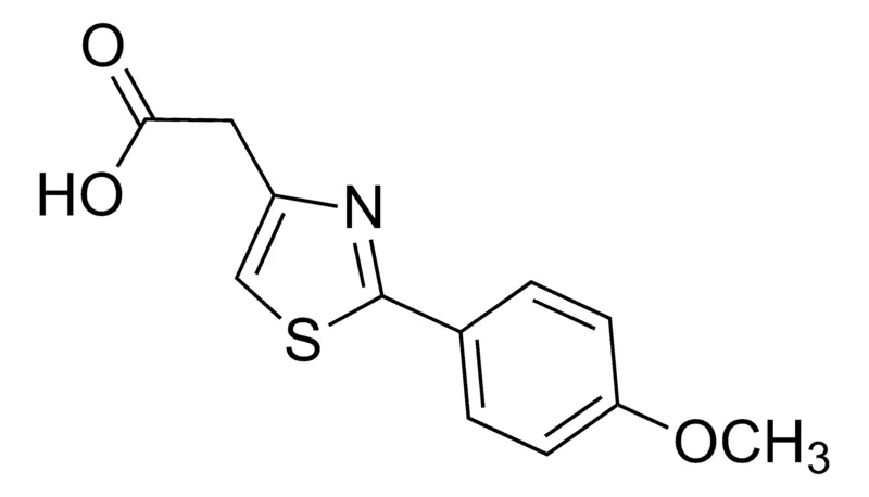 Sigma-Aldrich 2-(4-Methoxyphenyl)thiazol acetic acid,97%,AldrichCPR