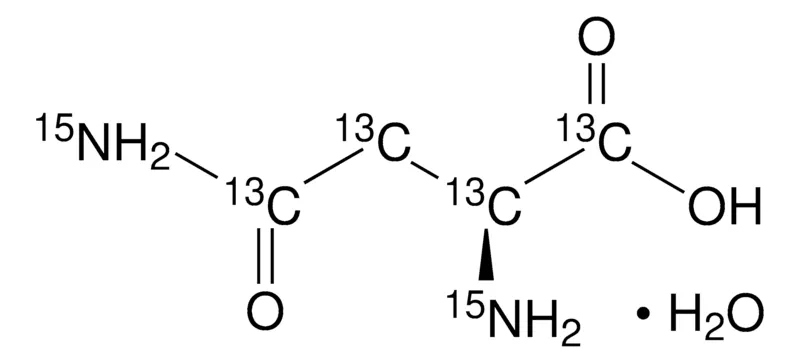 Sigma-Aldrich L-天冬酰胺-13C4,15N2 一水合物,98原子% 13 C,98原子% 15 N,95%(CP)