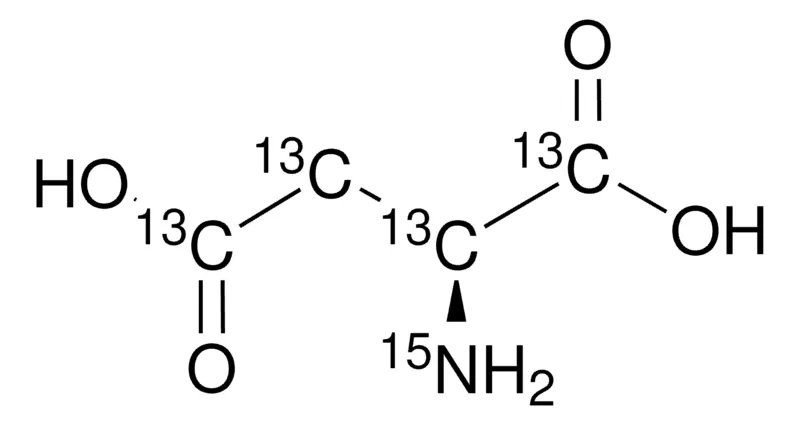 Sigma-Aldrich L-Aspartic acid-13C4,15N，98原子% 13 C，98原子% 15 N，95%（CP）