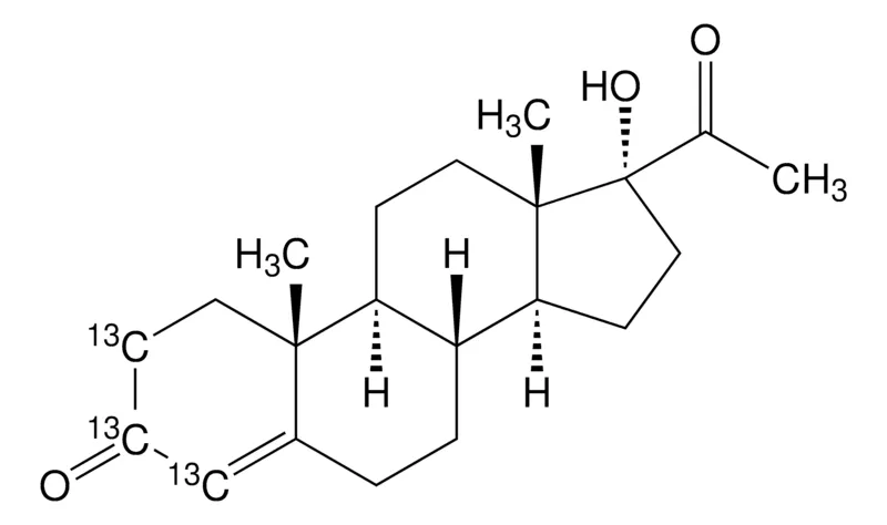 Sigma-Aldrich 17α-羟孕酮-2,3,4-13C3，98原子% 13 C，98%（CP）