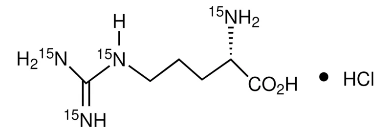 Sigma-Aldrich L-Arginine-15N4 hydrochloride，98原子% 15 N，97%（CP）