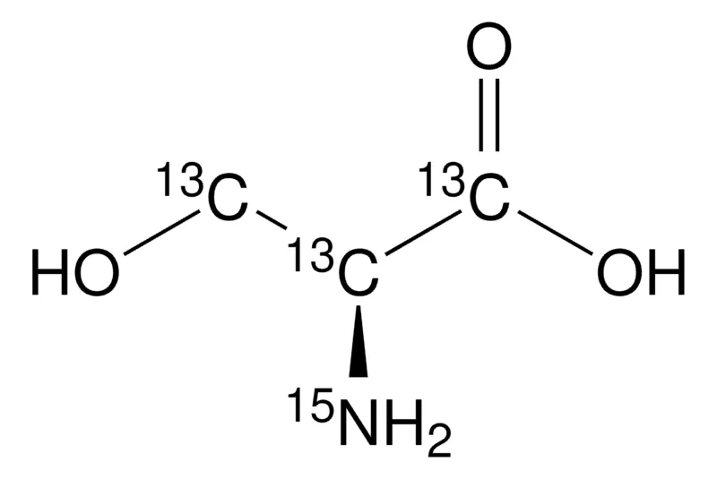 Sigma-Aldrich L-Serine-13C3,15N,98原子% 15 N,98原子% 13 C,95%(CP)