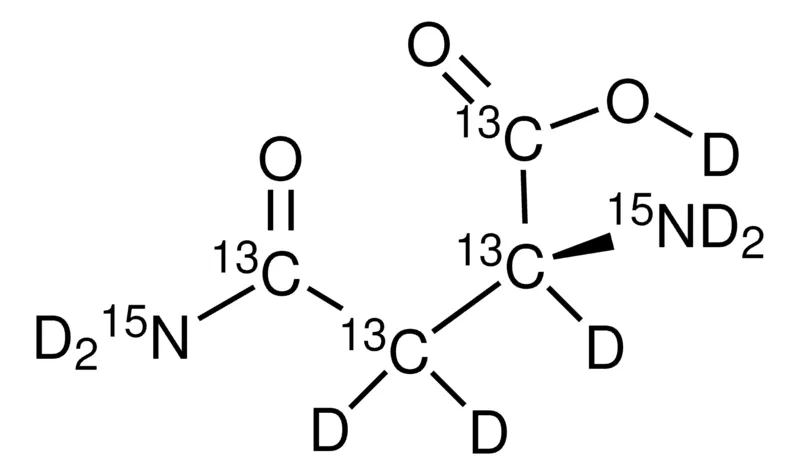 Sigma-Aldrich L-天冬酰胺-13C4,15N2,d8，98原子% D，98原子% 13 C，98原子% 15 N，95%（CP）
