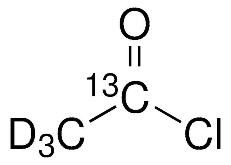 Sigma-Aldrich 乙酰氯-1-13C,d3，98原子% D，99原子% 13 C
