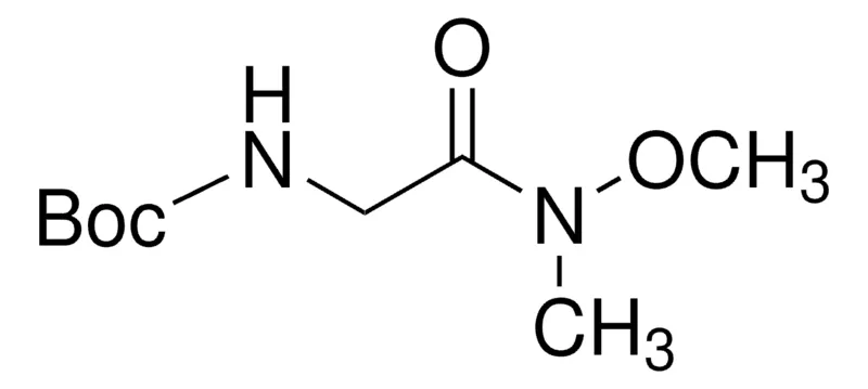 Sigma-Aldrich N-(叔丁氧基羰基)甘氨酸-N′-甲氧基-N′-甲酰胺，百分之九十八