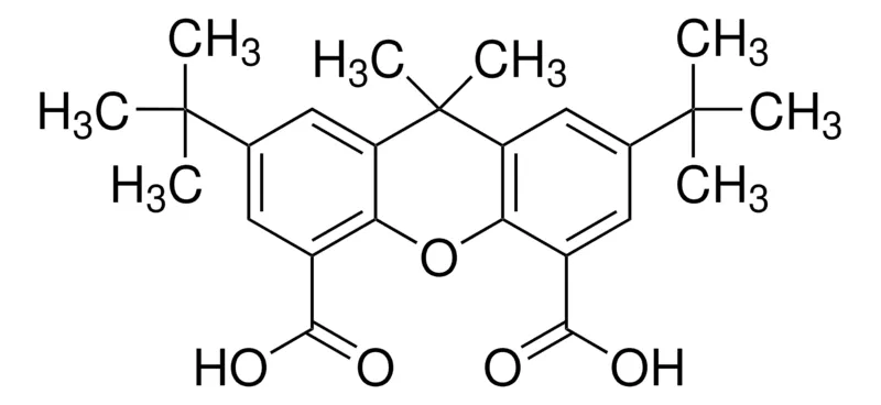 Sigma-Aldrich 2,7-二叔丁基-9,9-二甲基氧杂蒽-4,5-二羧酸,百分之九十八