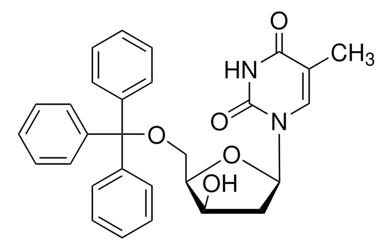 Sigma-Aldrich 5′-O-三苯代甲基-2′-脱氧-β-D-呋喃来苏糖基胸苷，百分之九十八