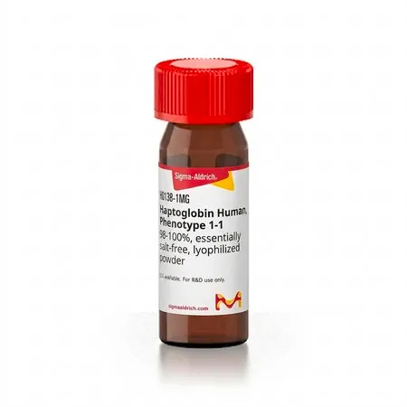 Sigma-Aldrich 人结合珠蛋白,表型 1-1,98- 100%,基本无盐,冻干粉