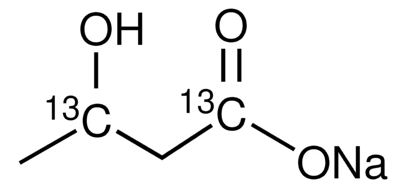 Sigma-Aldrich DL-3-羟基丁酸钠-1,3-13C2，99原子% 13 C