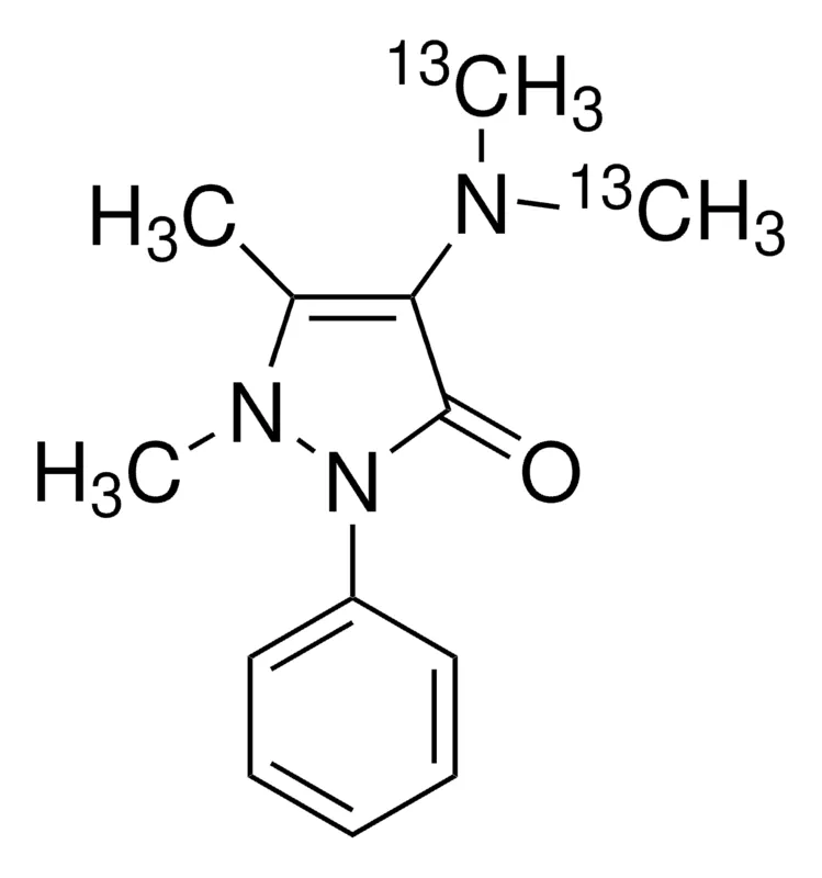 Sigma-Aldrich 4-(二甲基-13C2-氨基)安替比林,99原子% 13 C