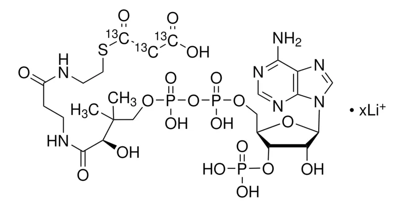 Sigma-Aldrich 丙二酰-13C3 辅酶 A 锂盐，99原子% 13 C，95%（CP）