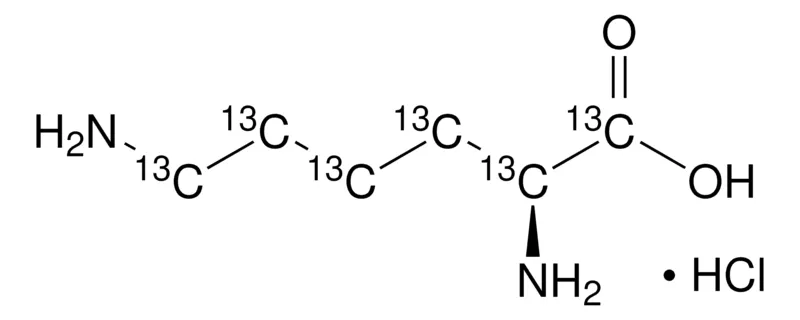 Sigma-Aldrich L-赖氨酸-13C6 盐酸盐,99原子% 13 C,95%(CP)