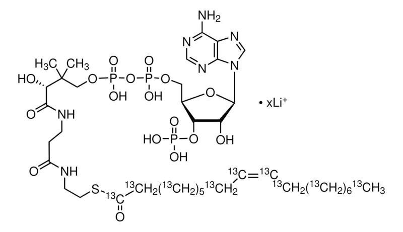 Sigma-Aldrich 油酰-13C18 辅酶 A 锂盐,99原子% 13 C,95%(CP)