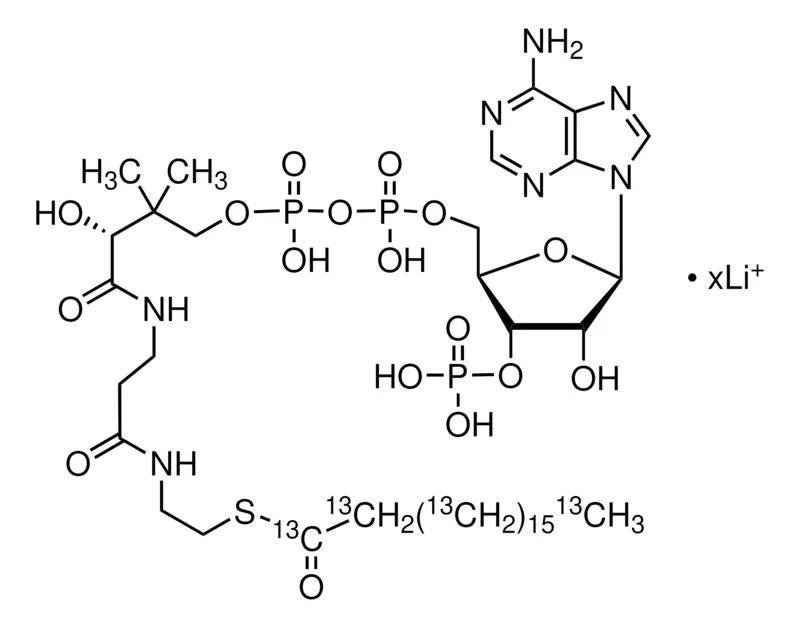 Sigma-Aldrich 硬脂酰-13C18 辅酶 A 锂盐，99原子% 13 C，95%（CP）