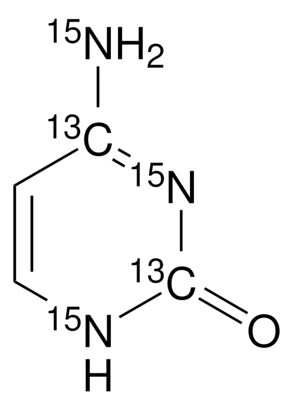 Sigma-Aldrich Cytosine-2,4-13C2,15N3，99原子% 13 C，98原子% 15 N