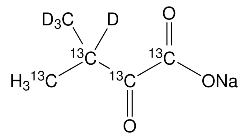 Sigma-Aldrich 2-酮-3-(甲基-d3)-丁酸-1,2,3,4-13C4, 3-d1 钠盐,99原子% 13 C,98原子% D,≥99%(CP)
