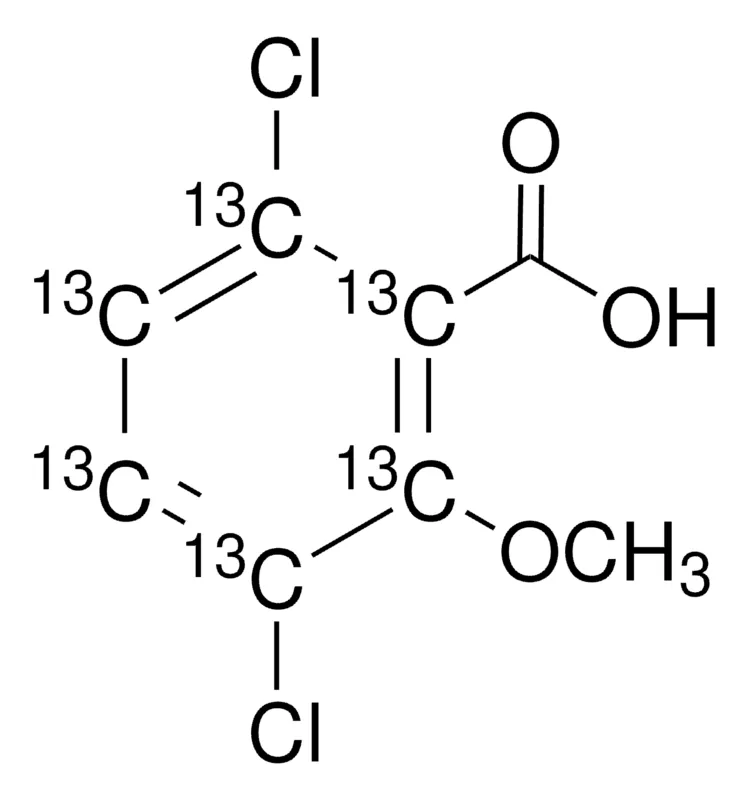 Sigma-Aldrich 麦草畏-环-13C6,99原子% 13 C,98%(CP)