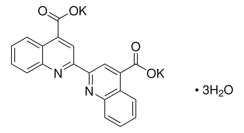 Sigma-Aldrich 2,2′-双喹啉-4,4′-二羧酸 二钾盐 三水合物，百分之九十九