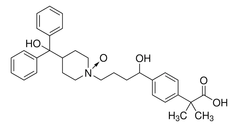 默克Supelco 1-(4-(4-(2-Carboxypropan-2-yl)phenyl)-4-hydroxybutyl)-4-(hydroxydiphenylmethyl)piperidine 1-oxide，有证参比物质，TraceCERT®，生产商：瑞士Sigma-Aldrich Production GmbH