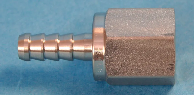 Sigma-Aldrich Nitrogen inlet adapter，1/4 in. NPTF x软管倒钩，用于1/4 in. I.D.管路