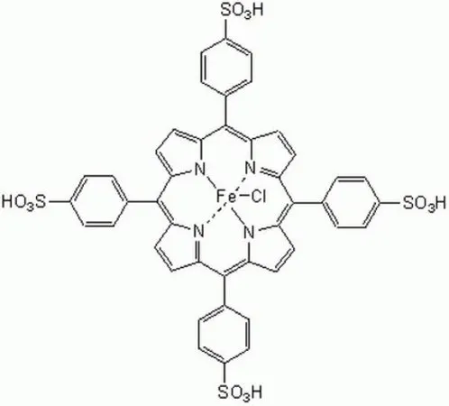 Sigma-Aldrich FeTPPS,一种铁卟啉络合物,在体内和体外催化过氧亚硝酸盐异构化为硝酸盐。