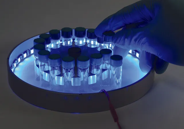 Sigma-Aldrich Aldrich® 微光化学反应器,蓝色 LED 灯,AC/DC输入100 V / 240 V AC,通用插头组