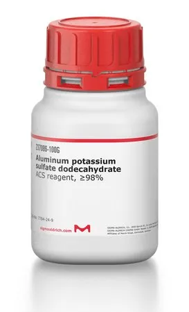 Sigma-Aldrich 硫酸铝钾 十二水合物，ACS试剂，≥98%