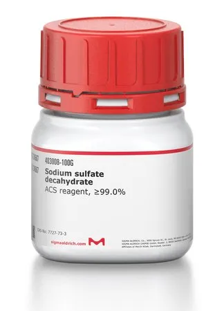 Sigma-Aldrich 硫酸钠 十水合物，ACS试剂，≥99.0%