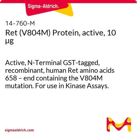 Sigma-Aldrich Ret (V804M) Protein, active, 10 µg