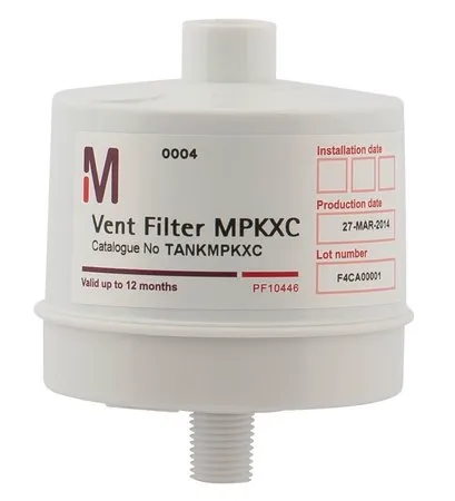 默克密理博Milli-Q 通气过滤器，先进的空气污染物防护。用于Milli-Q® CLX 7000系统的储罐。