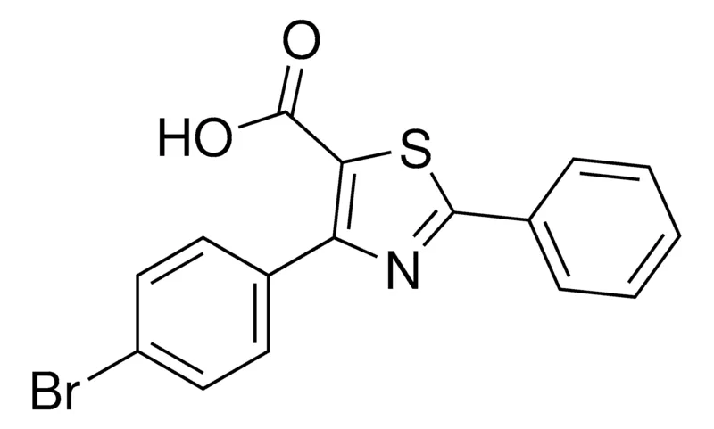 Sigma-Aldrich 4-(4-Bromophenyl)-2-phenylthiazole-5-carboxylic acid,AldrichCPR