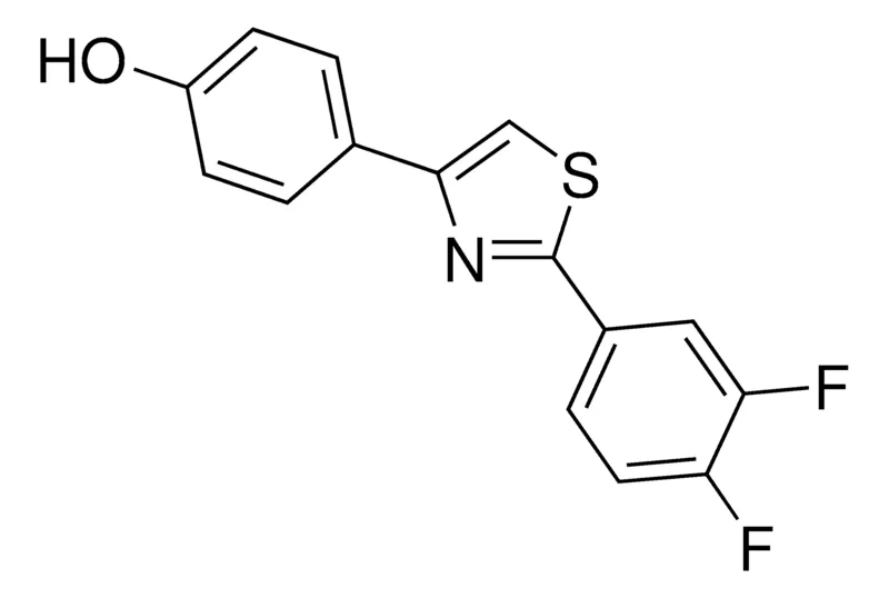 Sigma-Aldrich 2-(3,4-Difluorophenyl)-4-(4-hydroxyphenyl)-thiazole,AldrichCPR
