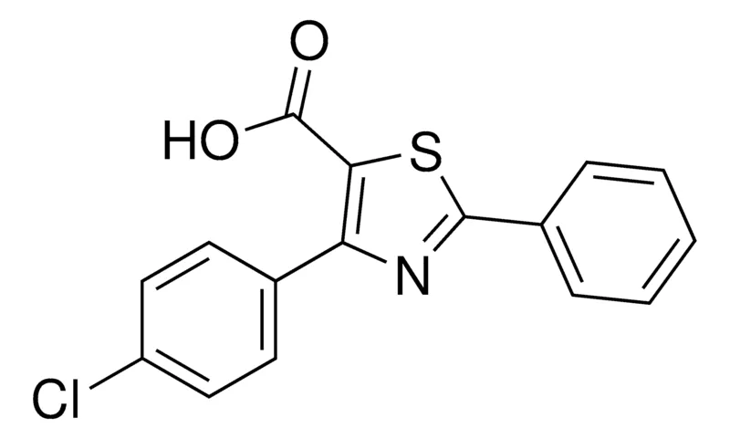 Sigma-Aldrich 4-(4-Chlorophenyl)-2-phenylthiazole-5-carboxylic acid,AldrichCPR