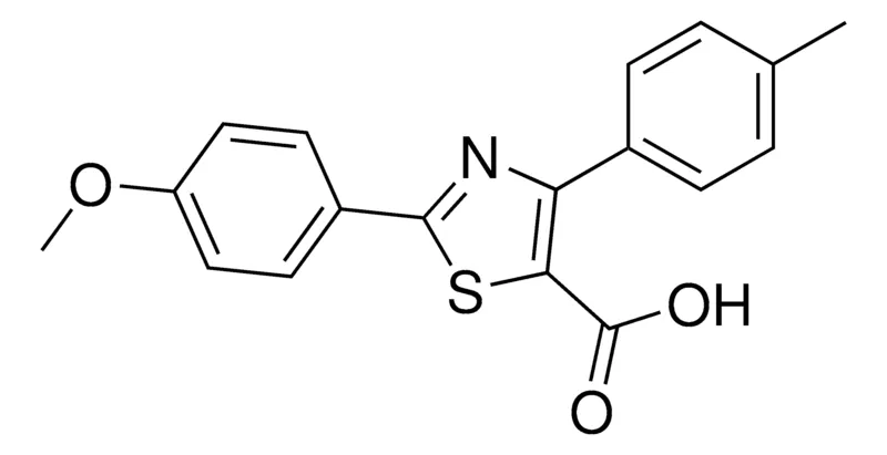 Sigma-Aldrich 2-(4-Methoxyphenyl)-4-p-tolylthiazole-5-carboxylic acid,AldrichCPR
