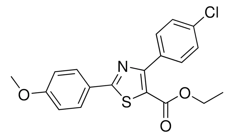 Sigma-Aldrich Ethyl 4-(4-chlorophenyl)-2-(4-methoxyphenyl)thiazole-5-carboxylate,AldrichCPR