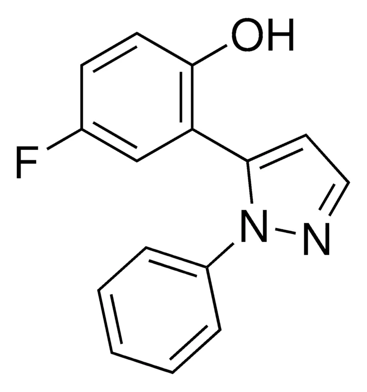 Sigma-Aldrich 4-Fluoro-2-(1-phenyl-1H-pyrazol-5-yl)phenol,AldrichCPR