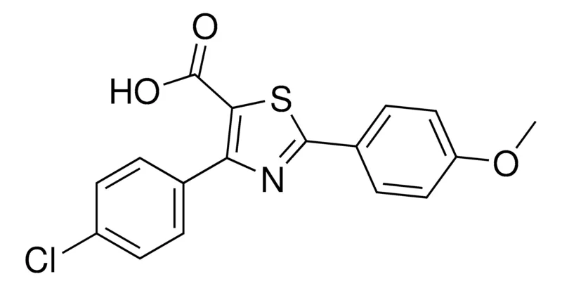 Sigma-Aldrich 4-(4-Chlorophenyl)-2-(4-methoxyphenyl)thiazole-5-carboxylic acid,AldrichCPR