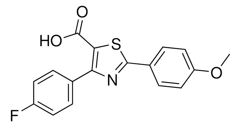 Sigma-Aldrich 4-(4-Fluorophenyl)-2-(4-methoxyphenyl)thiazole-5-carboxylic acid,AldrichCPR