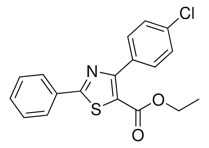 Sigma-Aldrich Ethyl 4-(4-chlorophenyl)-2-phenylthiazole-5-carboxylate,AldrichCPR