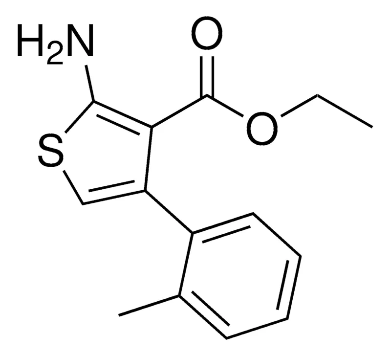 Sigma-Aldrich 3-Thiophenecarboxylic acid, 2-amino-4-(2-methylphenyl)-, ethyl ester,AldrichCPR