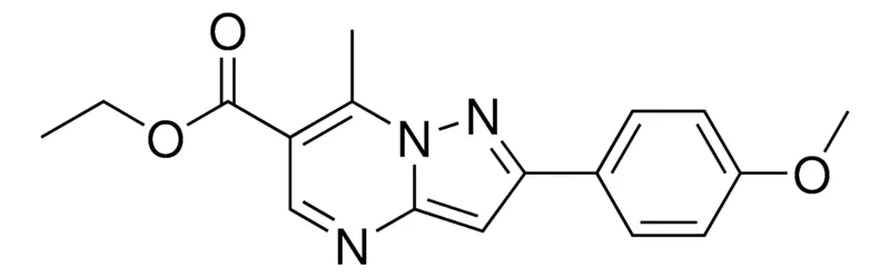 Sigma-Aldrich Ethyl 2-(4-methoxyphenyl)-7-methylpyrazolo[1,5-a]pyrimidine-6-carboxylate，AldrichCPR