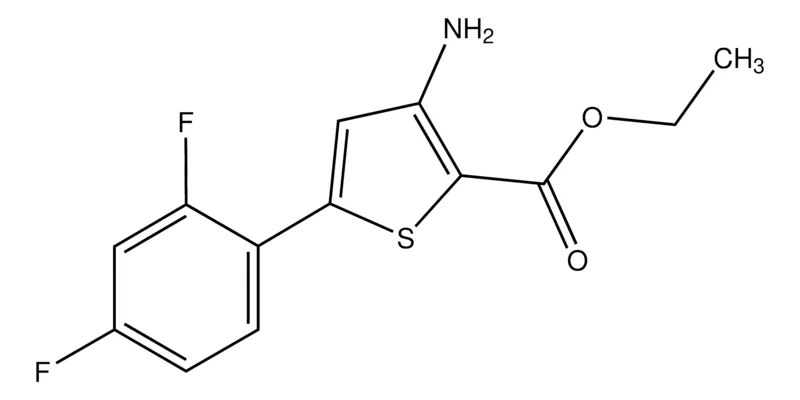 Sigma-Aldrich Ethyl 3-amino-5-(2,4-difluorophenyl)thiophene-2-carboxylate,AldrichCPR