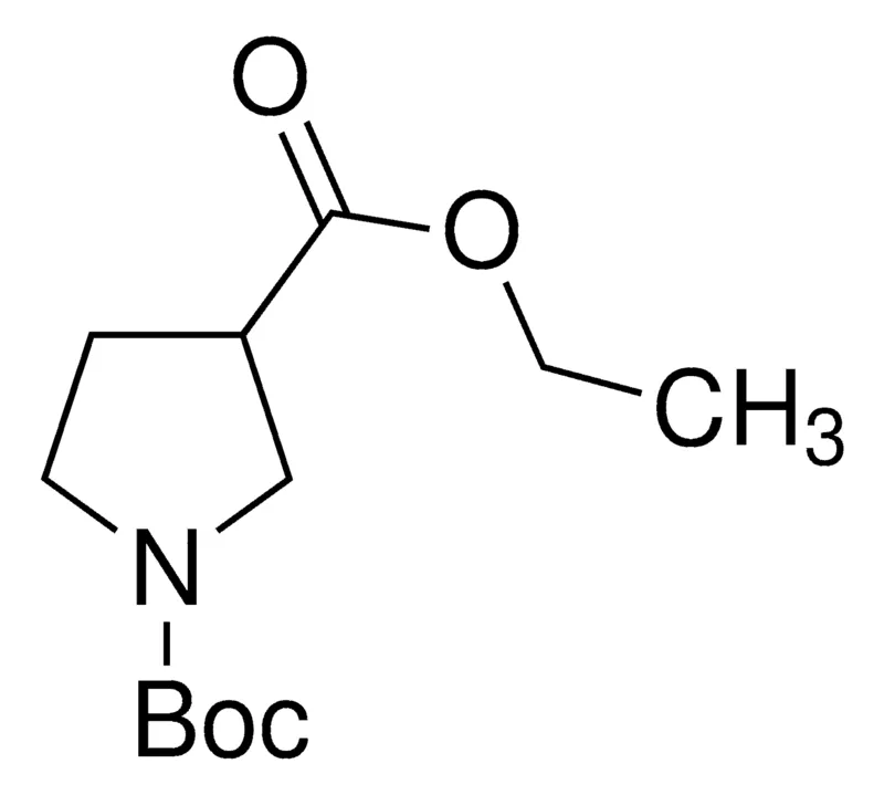 Sigma-Aldrich Pyrrolidine-1,3-dicarboxylic acid 1-tert-butyl ester 3-ethyl ester,AldrichCPR